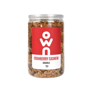 Cranberry Cashew Granola