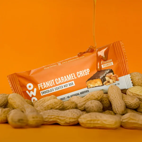 Peanut Caramel Crisp Bar