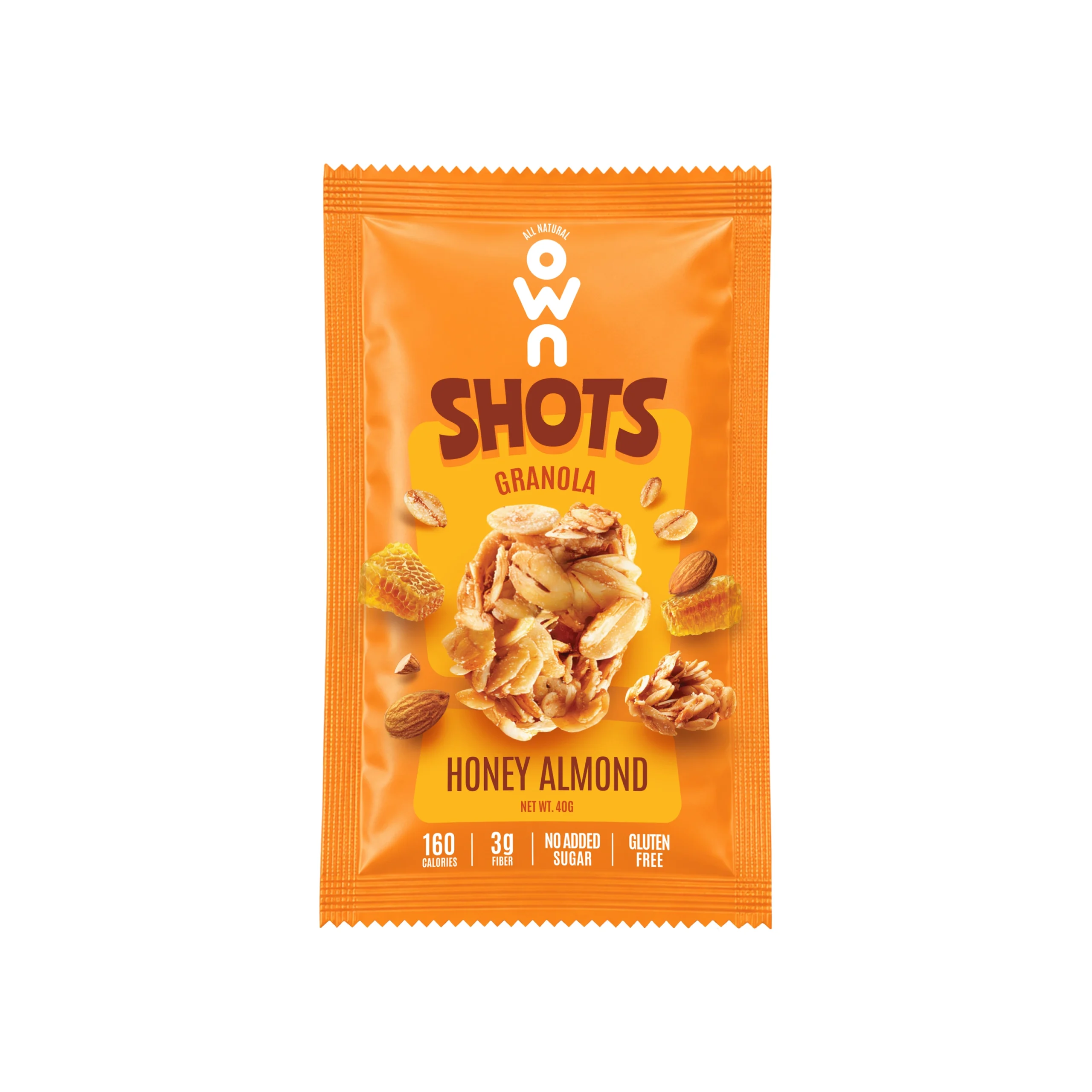 Honey Almond Granola Shots